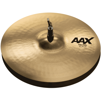 Sabian 14" AAX Thin Hi-Hat Cymbals (Pair)