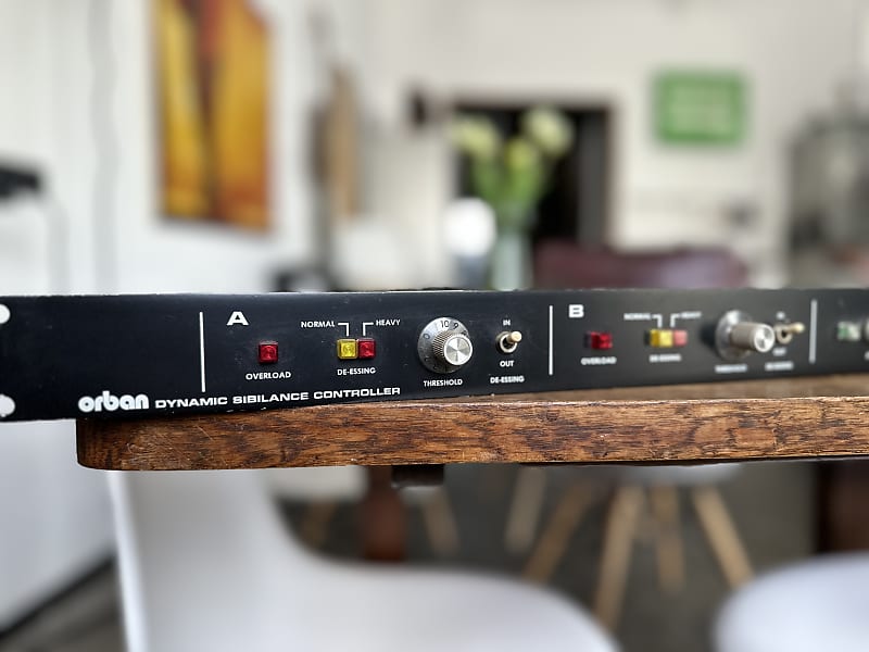 Orban 536A ★ Vintage De-Esser,Stereo Dynamic Sibilance Controller ★  Mastering