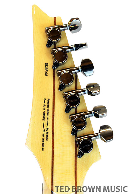 Ibanez RG920QM Premium Series Electric Guitar Black Ice Ibanez RG920QM Premium Series Electric Guitar Black Ice