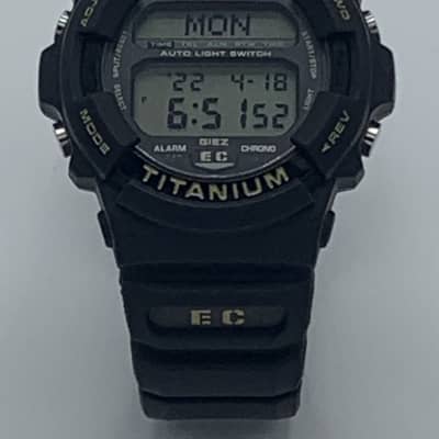 Casio G SHOCK Giez Eric Clapton GS-100 EC Limited Edition Titanium