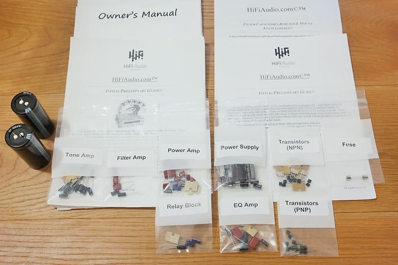 Marantz 1150 restoration kit filter capacitor repair rebuild fix