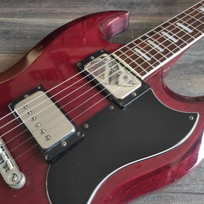 1976 Westminster Japan (Matsumoku) SG Standard (Cherry Red) | Reverb
