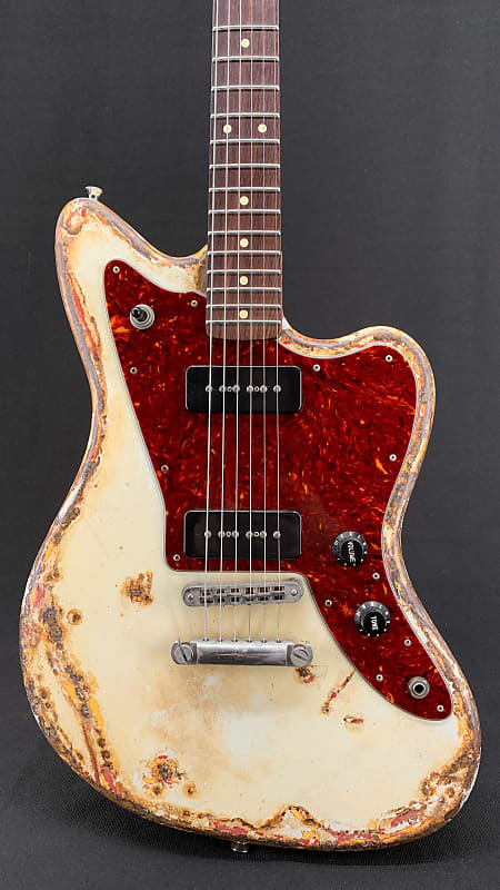 Preowned Fano JM6 in Heavily Distressed White | Reverb