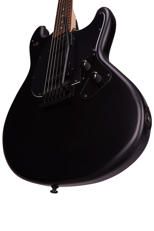 Sterling by Music Man StingRay Guitar Stealth Black Electric Guitar image 1