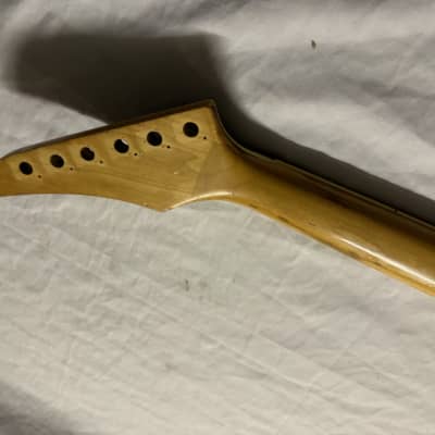 Vester Concert Series Maniac 24 Fret Electric Guitar Neck 1990s - Natural image 14