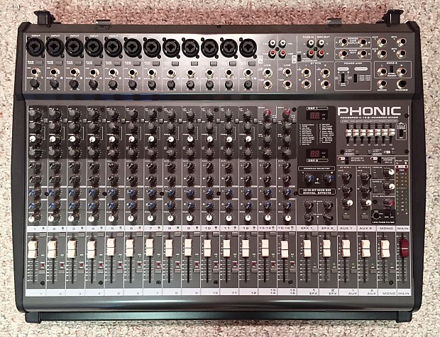 Powered Mixer Phonic Powerpod K16 Plus | Reverb