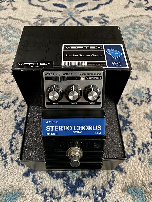 Vertex Michael Landau Stereo Chorus Blue