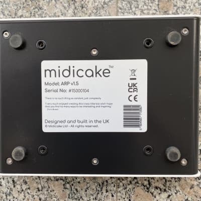 Midicake Arp Multi-Channel Parametric MIDI Arpeggiator | Reverb