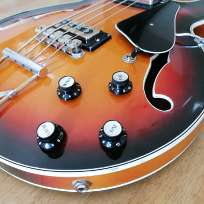RARE 1965 Crucianelli 335 Elite Bass Made in ITALY Vintage @ fender hoyer Gibson Coronado veritine rivoli eb Hofner vox cougar 5001 Viking Hagström image 7