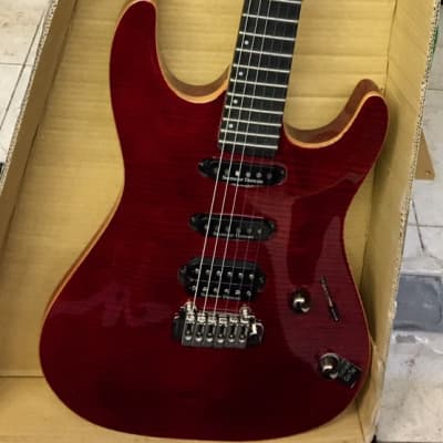 VGS Stage Two PRO Black Cherry mit Seymour Duncan Pickups image 1