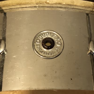 Duplex 1920’s/30’s RARE Aluminum Snare Drum image 2