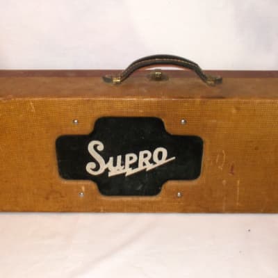 1955 Supro Lap Steel With Amp-In-Case  *Rare* image 6