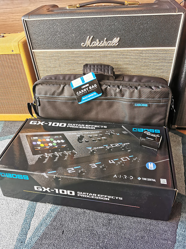 Boss GX-100 Bundle with Original Bag and Boss BT-Dual Bluetooth