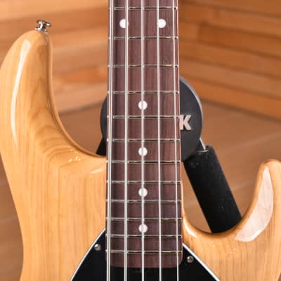 Music Man Sting Ray Special 5 H Classic Natural Roasted Maple Rosewood Fingerboard image 9