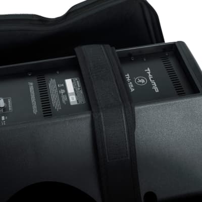 Gator Cases - GPA-777 - Speaker Bag Fits SRM450 w/ Wheels, Molded Bottom image 4