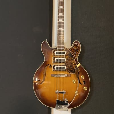 Domino  Dawson Vintage Electric Guitar #40E2 1960's  Brown Burst for sale