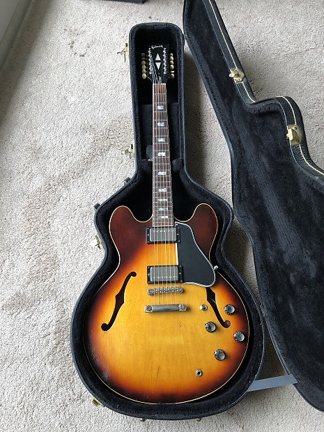 Gibson 1967 335 12 String - 6 String Conversion Sunburst image 1
