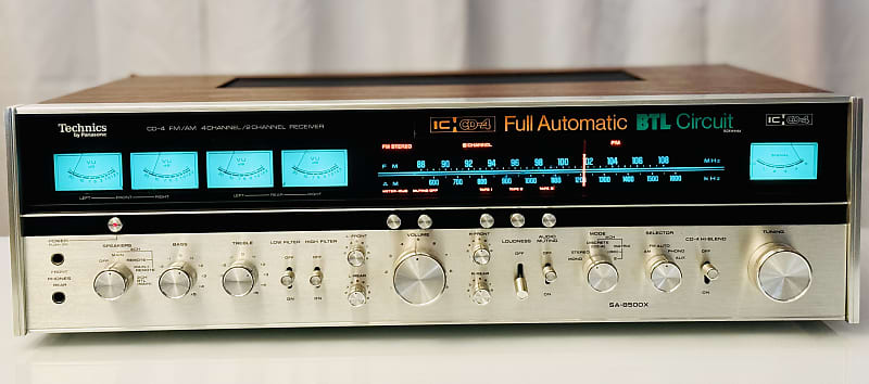 Vintage Technics 🔥 SA-8500x CD-4 AM/FM 4-Channel Receiver