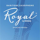 Royal Baritone Saxophone Reeds Strength 3.5, Box of 10