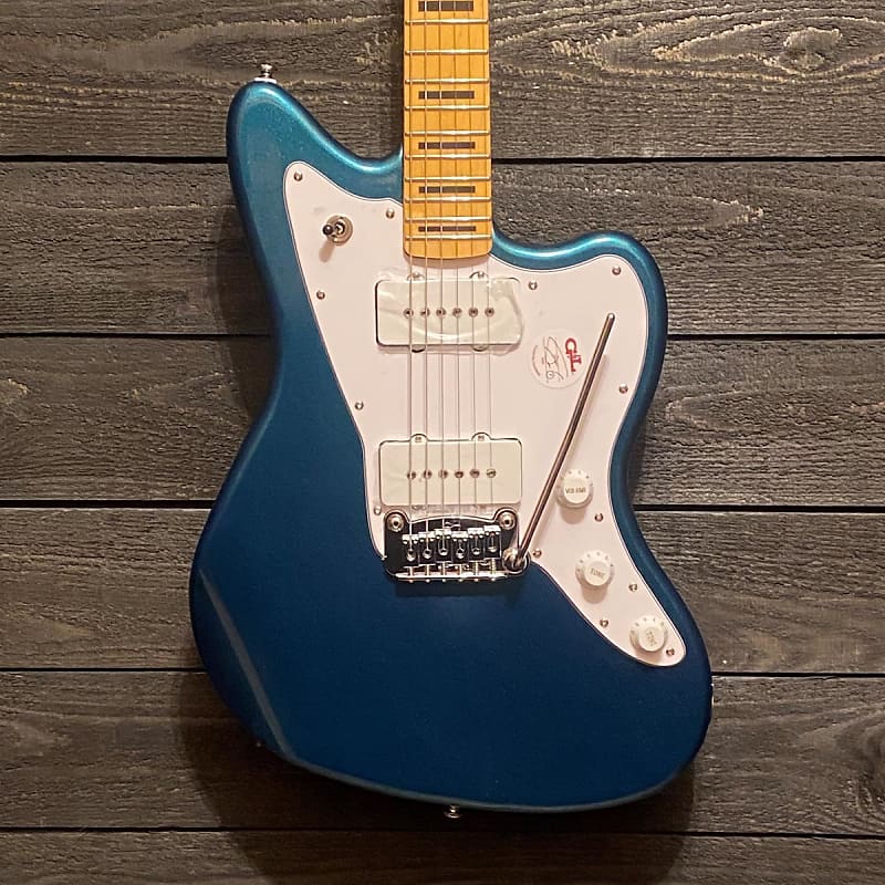 G&L Tribute Doheny Emerald Blue Metallic Electric Guitar | Reverb