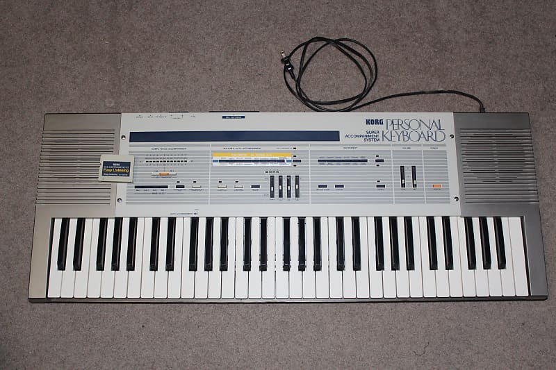 Korg SAS-20 Personal Keyboard 1983 Analog presets w/ accompaniment