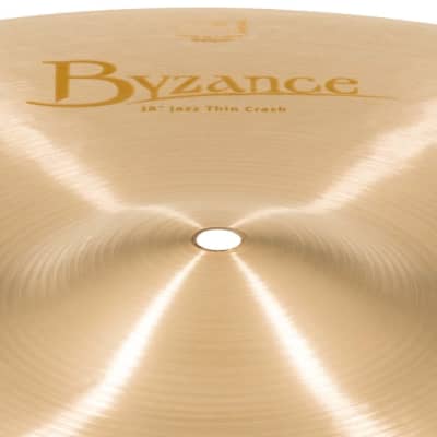 Meinl Byzance Jazz Thin Crash Cymbal 18 image 5