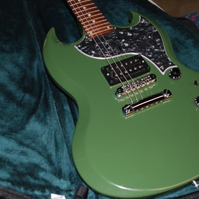1998 Gibson SGX Army Green image 2