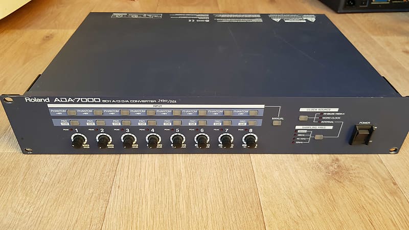 Roland ADA-7000 R-BUS 8 Channel I/O Interface 24-bit 96kHz | Reverb