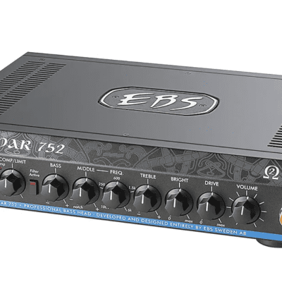 EBS Reidmar 752 Class D lightweight Bass Amplifier head New! image 2
