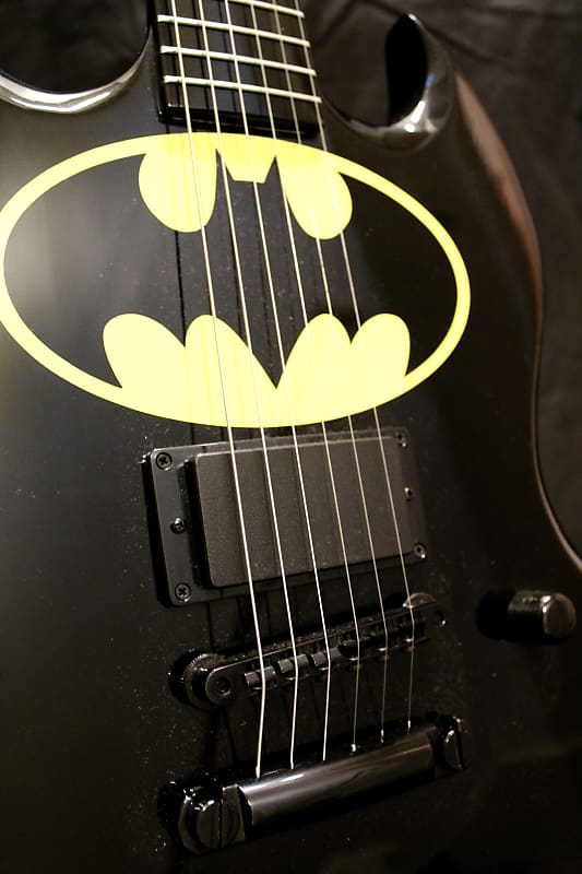 1989 Bolin Batman and Joker Limited Edition no's 18 of both Guitars