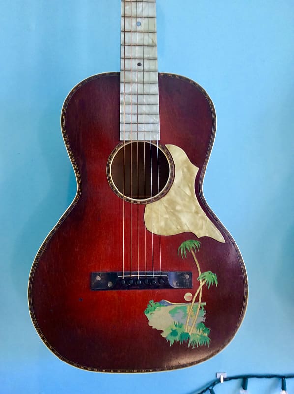 1930s Stromberg  Voisinet Parlor guitar image 1
