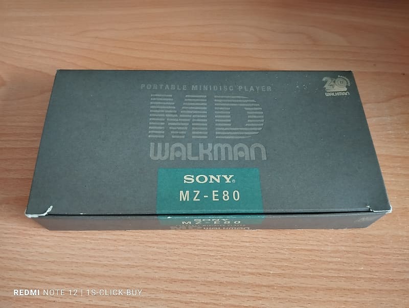 レア SONY MZ-E80 箱入り （Sony Walkman Portable mini disc
