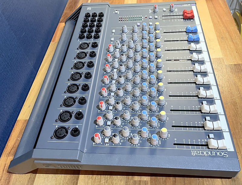 Soundcraft １２chミキサー SPIRIT FOLIO 簡易テスト済 Soundcraft 12chミキサー SPIRIT FOLIO 簡易テスト済（2025年