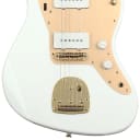 Squier 40th Anniversary Gold Edition Jazzmaster - Olympic White (Jazz40AGOWU1)