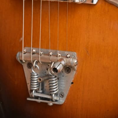 Kawai S-170 Hound Dog Taylor – 1960s Vintage Japan Teisco Hertiecaster Solidbody Guitar / Gitarre image 4