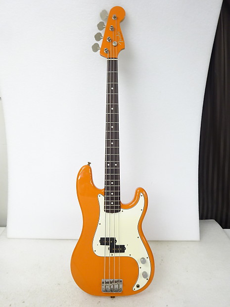 Fender precision bass orange sale