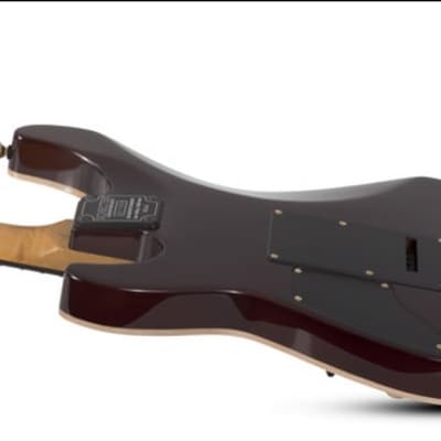 Schecter Japan California Classic Electric Guitar W/ Hardcase, Transparent Amber 7301 image 6