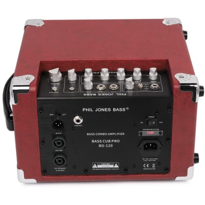 Phil Jones Bass BG-120 Bass Cub Pro 2x5” 120-watt Bass Combo Amp - Red image 3