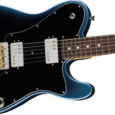 Fender American Professional II Telecaster Deluxe - Dark Night with Rosewood Fin image 4