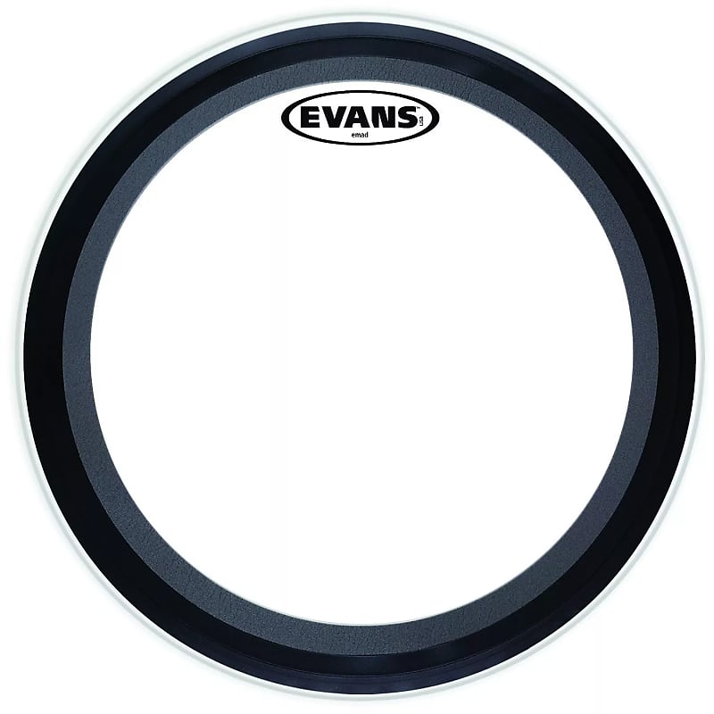 Evans BD16EMAD EMAD Clear Bass Drum Head - 16" image 1