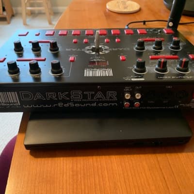 Red Sound Dark Star Synthesizer 2000-2006 Black image 2