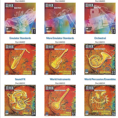 E-MU Samples - 44 CD Professional Sound Production Set for E-MU (& Akai) Samplers - MINT! image 3