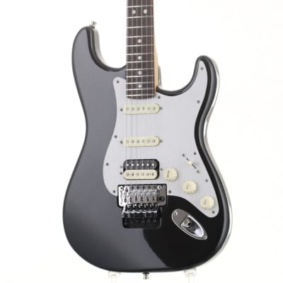 Fender American Ultra Luxe Stratocaster Floyd Rose HSS Mystic Black 2021 [SN US210090047] (05/02) for sale