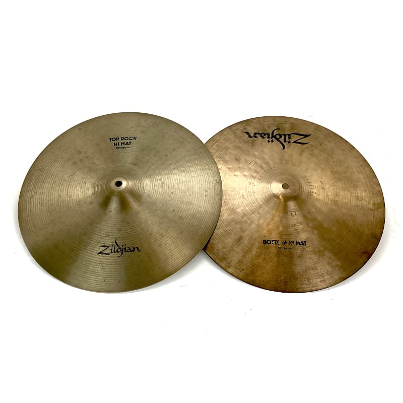 Zildjian 15 Inch Rock Hi-Hat Cymbals | Reverb Canada