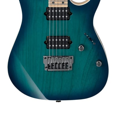 Ibanez Prestige RG652AHMFX Electric Guitar - Nebula Green Burst image 1