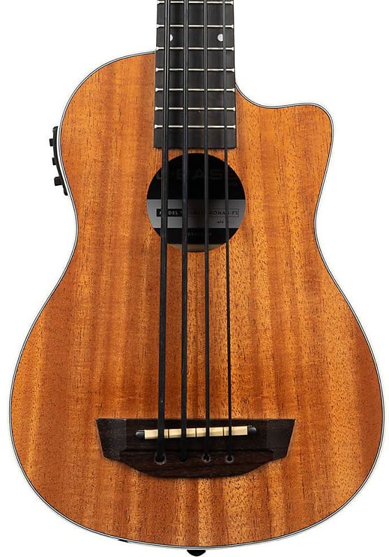 Kala U-Bass Scout  Mahogany Acoustic-Electric Bass Guitar - Natural Satin image 1
