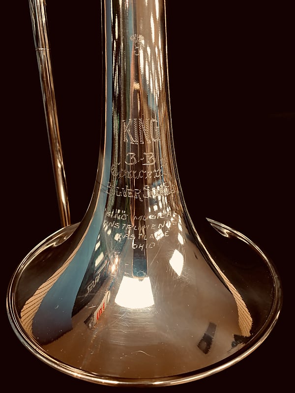 1969 King 3B Silver Sonic Concert Tenor Trombone Reverb