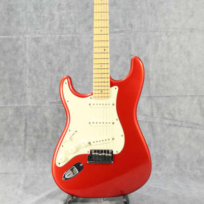 Fender American Deluxe Stratocaster Left Hand Modified Candy Apple Red - Shipping Included* image 1