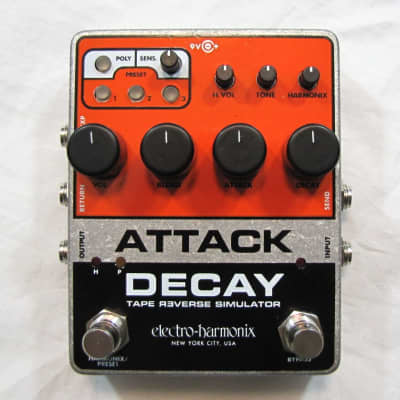 ギター BamBasic Effective Tape Echo Simulator Electro-Harmonix Attack Decay Tape Reverse Simulator Pedal
