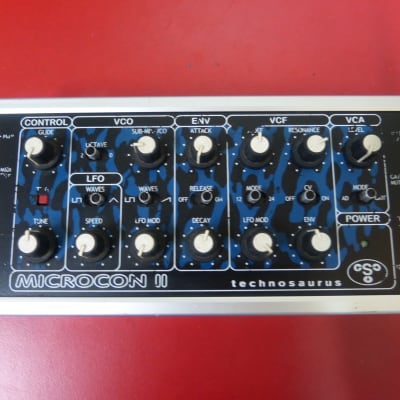 Technosaurus Microcon II analog monophonic synthesizer image 1